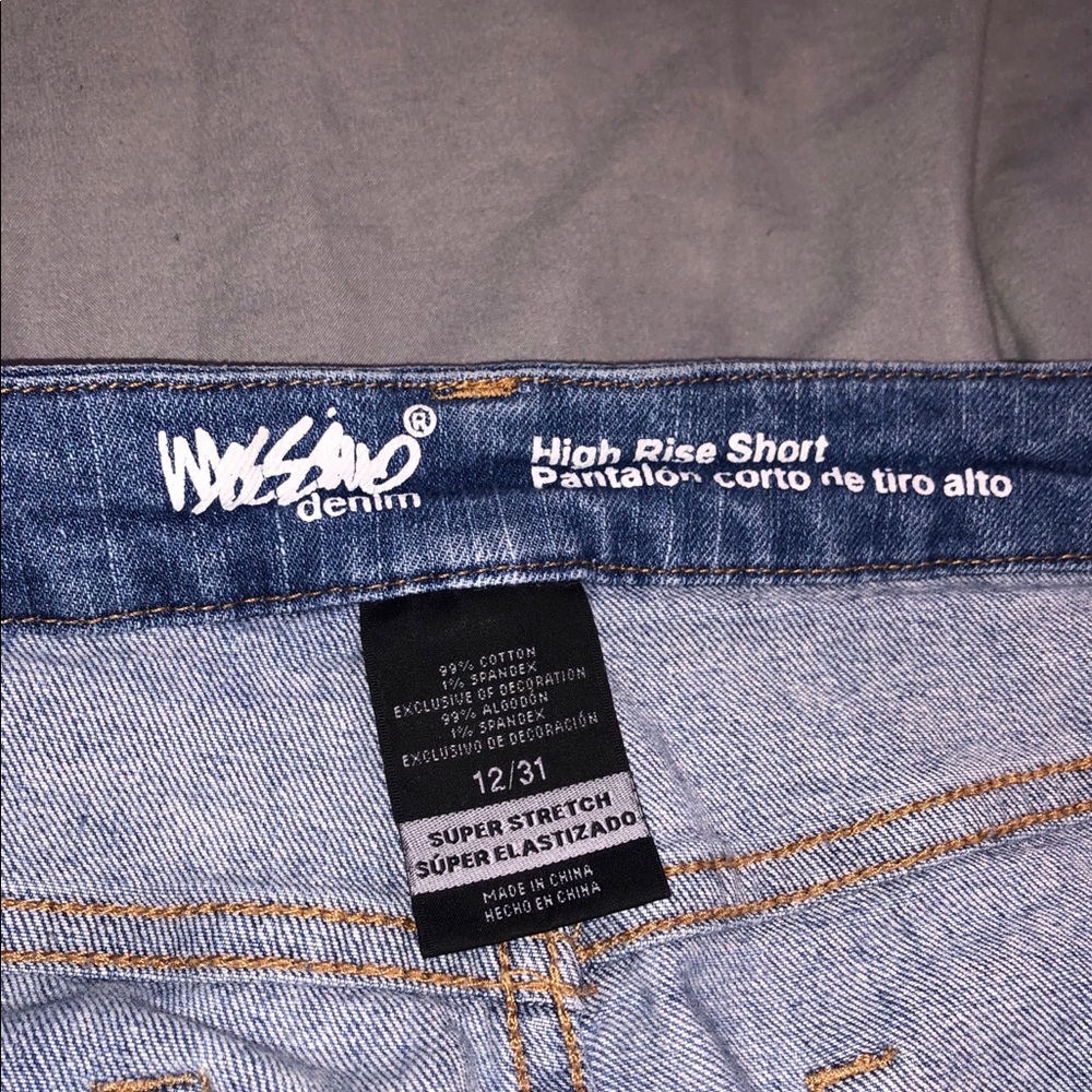 Target Brand Ripped Jean Shorts - Picture 3 of 3